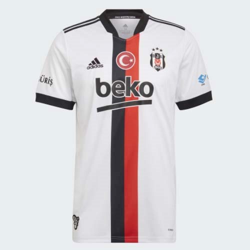 Tailandia Camiseta Besiktas 1ª 2021/22 Blanco